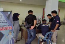 Siaga Arus Balik Mudik Lebaran, Jasa Raharja Tanjungpinang Adakan Pemeriksaan Kesehatan Gratis Di Pelabuhan Sri Bintan Pura jasa raharja kepri