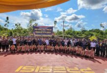 Jasa Raharja Tanjungpinang Hadiri Apel Gelar Pasukan Operasi Ketupat Seligi 2024 Wilayah Polres Bintan jasa raharja kepri