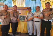 Pastikan Mudik Lebaran Berjalan Lancar, Jasa Raharja Kepri Bersama Ditlantas Polda Kepri Pantau Pos Pengamanan Lebaran Di Kota Batam jasa raharja kepri