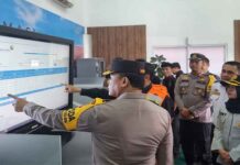 Kacab Jasa Raharja Babel dan Kapolda Kepulauan Bangka Belitung Pantau Arus Mudik di Bandara Depati Amir jasa raharja bangka belitung