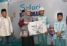 Bangkitkan Energi Kebersamaan di Bulan Ramadan, Pertamina dan Kementerian BUMN Sediakan 1.000 Paket Sembako Murah di Kampar PERTAMINA
