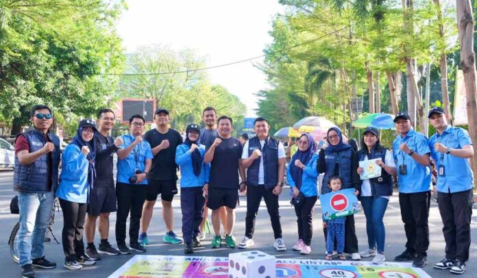 di Car Free Day Boulevard Makassar