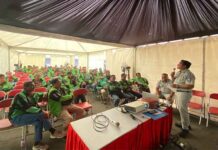 Kolaborasi Jasa Raharja dan GOTO,laksanakan safety Riding dan Pengecekkan Kesehatan Gratis jasa raharja jateng