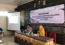 Upaya Tekan Angka Kecelakaan Pelajar, Jasa Raharja Babel Laksanakan Program Pengajar Peduli Keselamatan Lalu Lintas (PPKL) di SMAN 1 Manggar jasa raharja bangka belitung