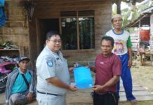 Kurang Dari 24 Jam, Jasa Raharja Serahkan Santunan Kecelakaan Di Kabupaten Barito Utara jasa raharja kalteng