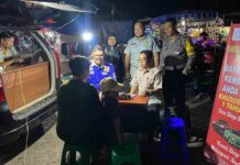 Jasa Raharja Bersama Tim Pembina Samsat Kabupaten Pulang Pisau Memperkenalkan Layanan Samsat Keliling Pasar jasa raharja kalteng