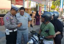 Tingkatkan Kepatuhan Pajak di Barito Utara, Tim Samsat Muara Teweh Gelar Operasi Gabungan jasa raharja kalteng