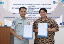 Tingkatkan Pelayanan Kepada Korban Laka Lantas, Jasa Raharja Bandung Tanda Tangan Kerjasama dengan RS Rajawali dengan RS Rajawali