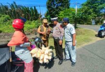 Jasa Raharja Bersama Tim Pembina Samsat Gelar Operasi Gabungan di Kabupaten Seruyan jasa raharja kalteng