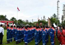 Dirut Pertamina Hadiri Upacara HUT Ke-79 Kemerdekaan RI di IKN PERTAMINA