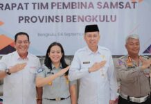 Jasa Raharja Dorong Optimalkan Program Kerja Tim Pembina Samsat Provinsi Bengkulu jasa raharja bengkulu