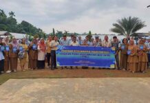 Jasa Raharja Muaro Bungo Giatkan Pengajar Peduli Keselamatan Lalu Lintas di SMK N 1 Muaro Bungo jasa raharja jambi