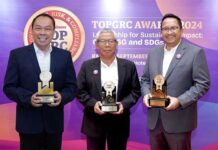 Konsisten Terapkan GRC, Jasa Raharja Raih Tiga Penghargaan dalam Ajang TOP GRC Award 2024 jasa raharja pusat