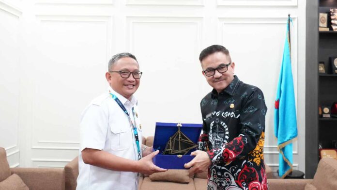 bersama Sekda Provinsi Sulsel bersama Sekda Provinsi Sulsel