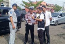 Jasa Raharja Bungo Gelar Razia Gabungan Lintas Sektoral untuk Tekan Angka Kecelakaan Lalu Lintas jasa raharja jambi