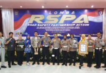 Jasa Raharja Bekasi Turut Serta Dalam Road Safety Partnership Action (RSPA) Award Tahun 2024 Award Tahun 2024