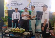Tingkatkan Stakeholder Engagement, Jasa Raharja Sulsel Silaturahmi dan Koordinasi Di Kantor Perum Damri Makassar Di Kantor Perum Damri Makassar