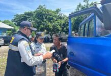 Jasa Raharja NTB Dukung Pelaksanaan Penegakan Hukum terhadap Kendaraan Pariwisata Bersama Stakeholder jasa raharja NTB