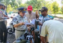 Jasa Raharja NTB Turut Mengikuti Pemantauan Pelaksanaan Operasi Gabungan di Lombok Utara jasa raharja NTB