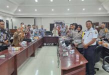 Persiapan Nataru Tahun 2024, Anggota FKLL Provinsi Sumatera Utara Laksanakan Rapat Koordinasi Persiapan Nataru Tahun 2024