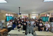 Jasa Raharja Bali Gelar Sosialisasi Tugas dan Fungsi Serta Program Pembebasan Denda Pajak Kendaraan Bermotor di SDN 2 Penatih jasa raharja bali