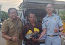 Jasa Raharja Perwakilan Bima Laksanakan Samsat Berbagi di Kabupaten Bima di Kabupaten Bima