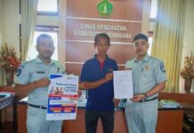 Jasa Raharja Bali Lakukan Pendataan Kendaraan Dinas di Kabupaten Jembrana di Kabupaten Jembrana