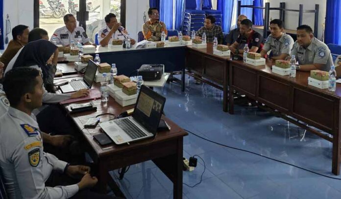 di Kantor Dinas Perhubungan Sukoharjo