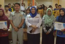 Jasa Raharja Hadiri Sosialisasi Ketertiban Lalu Lintas bagi Pelajar di Tanjung Selor di Tanjung Selor