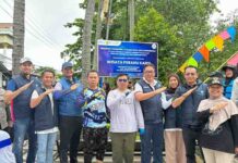 Rangkaian TJSL Kampung Taat Pajak, Jasa Raharja Kalsel Hadiri Peresmian Wisata Perahu Kano jasa raharja kalsel