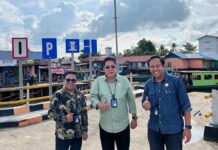 Tingkatkan Kualitas Pelayanan dan Keselamatan Transportasi Laut, Jasa Raharja Kalsel Kunjungi Pelabuhan Sungai Gampa jasa raharja kalsel