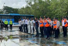 Jasa Raharja Kepri Bersama BPTD dan Dishub Lakukan Kegiatan Operasi Gabungan Pengawasan dan Penertiban Kendaraan Bermotor di Kantor Dishub Kota Batam jasa raharja kepri