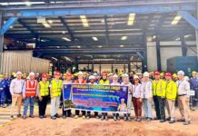 Jasa Raharja Kepri & Ditlantas Polda Kepri Gelar Safety Riding di PT Cladtek Batam jasa raharja kepri