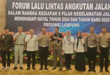 Forum Komunikasi Lalu Lintas (FKLL) Provinsi Lampung Siapkan PAM Natal 2024 dan Tahun Baru 2025 jasa raharja lampung