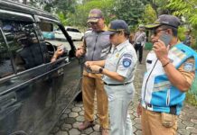 Jasa Raharja NTB Gelar Kegiatan Operasi Gabungan Bersama Mitra Kerja di Kabupaten Lombok Utara jasa raharja NTB