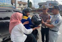 Helm Gratis untuk Pengendara: Komitmen Jasa Raharja Jambi Tingkatkan Keselamatan Jalan Tingkatkan Keselamatan Jalan
