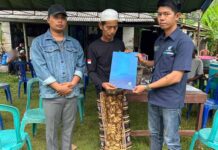 Kecelakaan Sepeda Motor dengan Mobil Pick Up, Jasa Raharja Kalsel Penuhi Santunan Ahli Waris dengan Mobil Pick Up