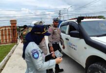 Gelar Razia Operasi Gabungan, Jasa Raharja Kolaborasi dengan Polresta Balikpapan dengan Polresta Balikpapan