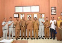 Jasa Raharja Perwakilan Bima Laksanakan Audiensi Opsen Pajak Bersama Tim Pembina Samsat Raba Bima di Kantor Walikota Bima di Kantor Walikota Bima