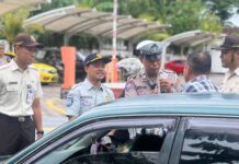 Tingkatkan Kepatuhan Pengendara Bermotor, Jasa Raharja Ikut Operasi Gabungan di Kota Madiun di Kota Madiun