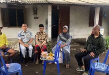 KPJR TK II Sleman serahkan santuan korban kecelakaan lalu lintas di Ngaglik sleman di Ngaglik sleman