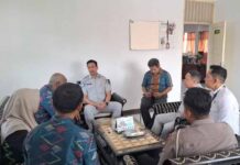 Jasa Raharja Perwakilan Bima Ikuti Rapat Pembahasan Implementasi Opsen Pajak di Samsat Kota Bima di Samsat Kota Bima