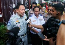 Dirut Jasa Raharja bersama Wamenhub, dan Kakorlantas Polri Gelar Tinjauan Arus Mudik dan Libur Nataru di Tol Jogja-Solo di Tol Jogja-Solo