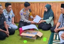 Jasa Raharja dan Satlantas Polres Batu Penyerahan Simbolis Korban Laka Jalan Dewi Sartika Batu jasa raharja jatim