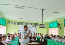 Jasa Raharja Banyuwangi Ajak Guru dan Siswa Peduli Keselamatan Berlalu Lintas jasa raharja jatim