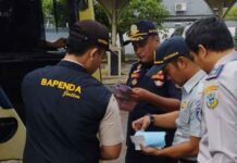 Jasa Raharja Pacitan Ikuti Operasi Gabungan Keselamatan Berlalu Lintas dan Pajak di Terminal Pacitan jasa raharja jatim