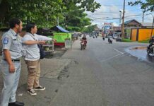 Tindak Lanjut Laka Lantas di Kecamatan Banjarmasin Barat, Jasa Raharja Kalsel Lakukan Survei TKP jasa raharja kalsel