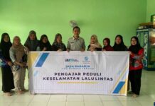 Jasa Raharja Kalteng Sampaikan Program Pengajar Peduli Keselamatan Lalu Lintas (PPKL) di SMK Negeri 1 Cempaga jasa raharja kalteng