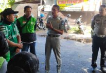 Jasa Raharja Gelar Sosialisasi Keselamatan Berlalu Lintas bersama Komunitas Gojek di Palangkaraya jasa raharja kalteng