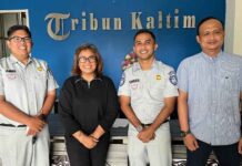 Pererat Sinergi dengan Media, Jasa Raharja Kaltim Sambangi Redaksi Tribun Kaltim jasa raharja kaltim